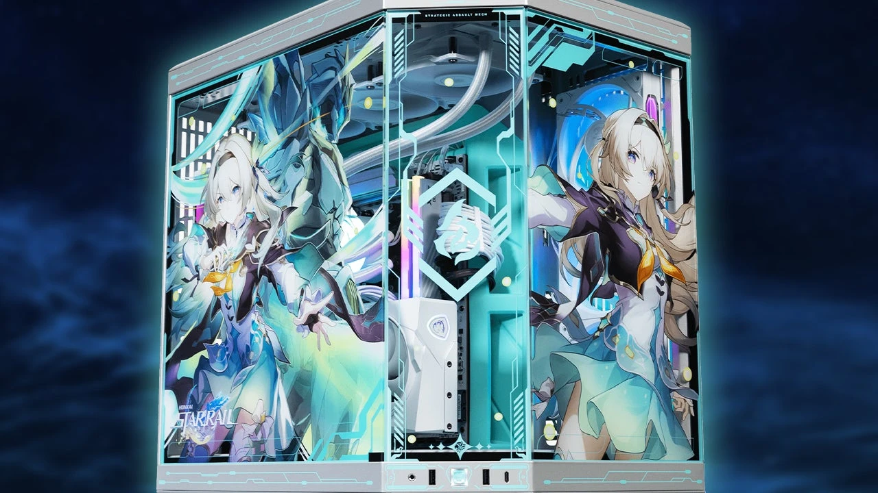 يتوفر الآن جهاز الكمبيوتر الشخصي المخصص للألعاب iBuyPower Limited Edition Honkai Star Rail "Firefly".