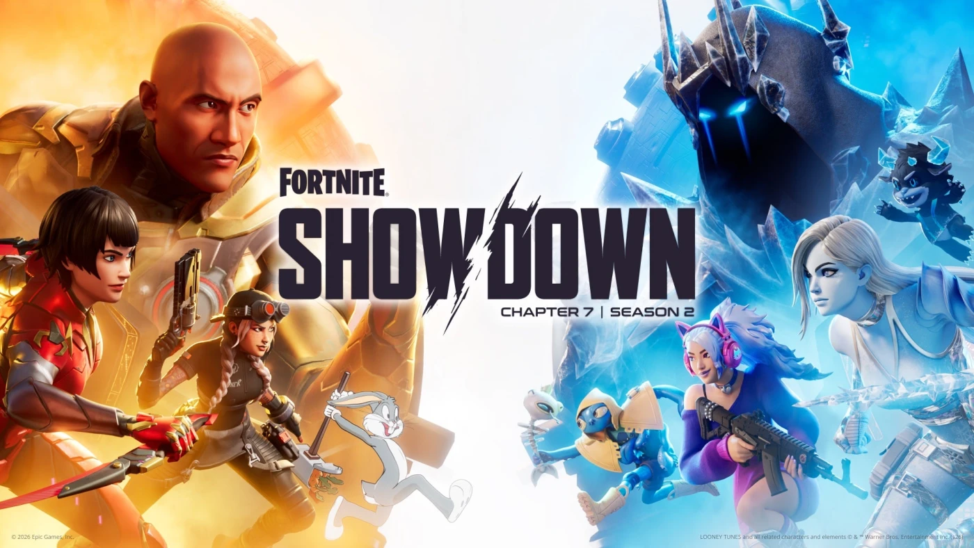 إليكم نظرتنا الأولى إلى Dwayne Johnson وBugs Bunny في الموسم القادم للعبة Fortnite