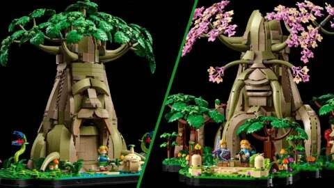 احصل على نموذج Lego Legend Of Zelda Deku Tree قبل أن يتقاعد