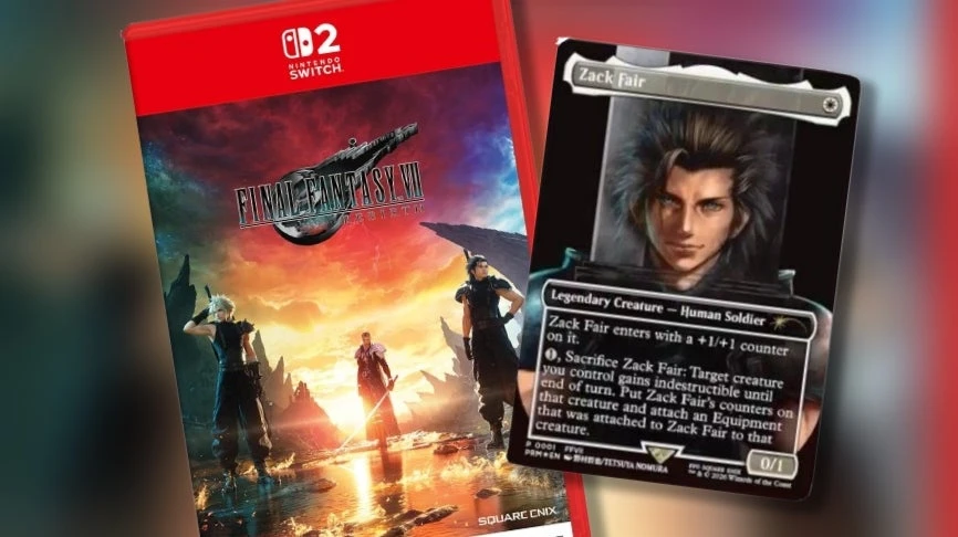 أسقطت أمازون الطلبات المسبقة لـ Final Fantasy 7 Rebirth Switch 2 من حيث السعر لتتناسب مع Argos - مع بطاقة MTG المجانية