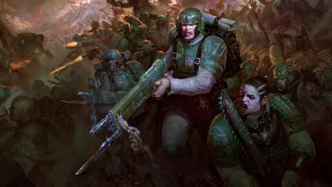 لعبة Warbond الأسطورية التالية للعبة Helldivers 2 هي Warhammer 40K، لكن لا تتوقع مشاة البحرية الفضائية
